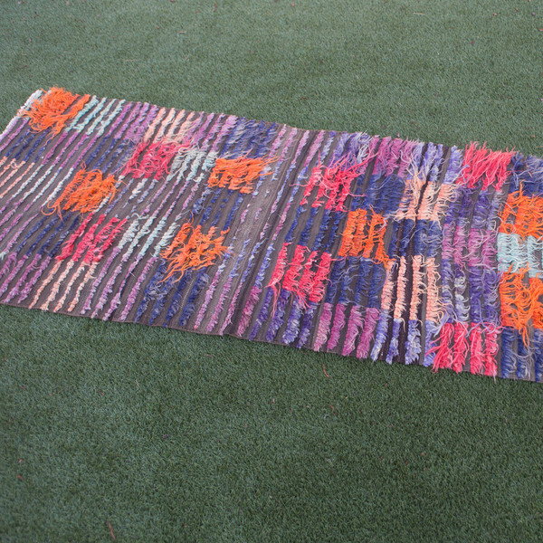 Vintage Anatolian Tulu Rug (Runner) Vintage Anatolian Tulu Rug (Runner)