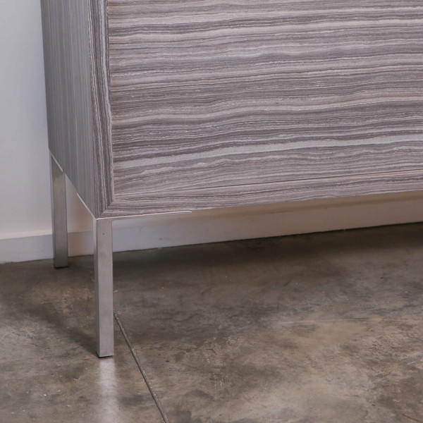 ALEX DREW & NO ONE Zebrano Credenza ALEX DREW & NO ONE Zebrano Credenza