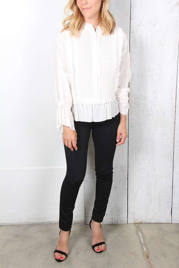 Ulla Johnson NAJDA BLOUSE Ulla Johnson NAJDA BLOUSE