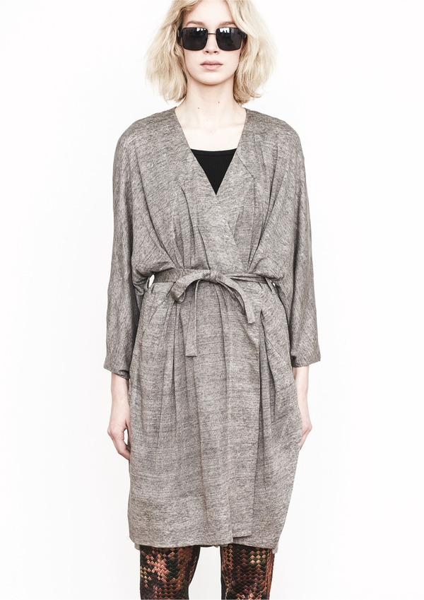 LONG CARDIGAN KNIT GREY LONG CARDIGAN KNIT GREY