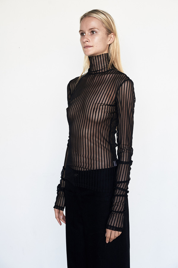 LRS Elastane Mesh Turtle Neck LRS Elastane Mesh Turtle Neck