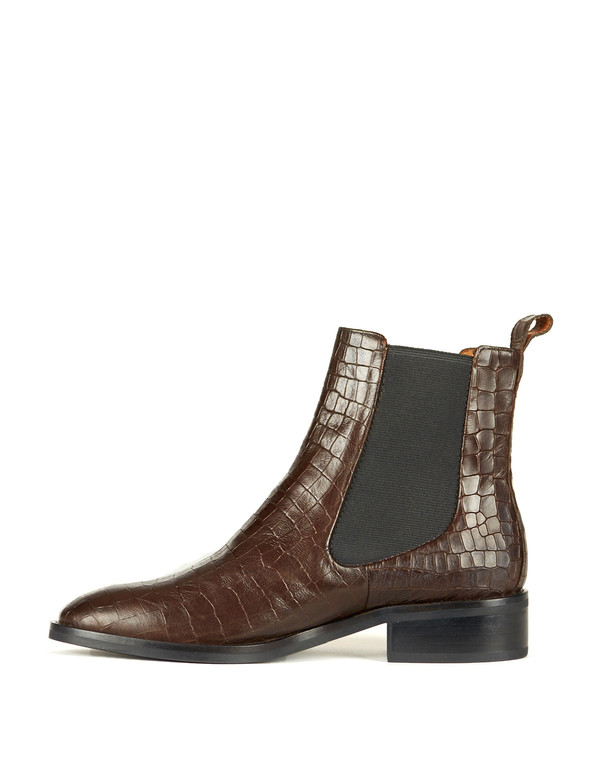 Vagabond Ava Croc Chelsea Boot Java Embossed Vagabond Ava Croc Chelsea Boot Java Embossed