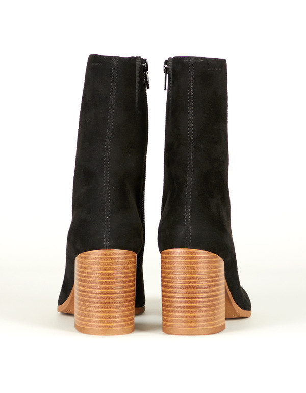 Vagabond Kaley Suede Boot Black Vagabond Kaley Suede Boot Black