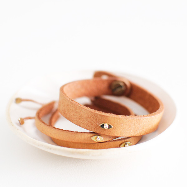 ILD DESERT EYE LEATHER BRACELET ILD DESERT EYE LEATHER BRACELET