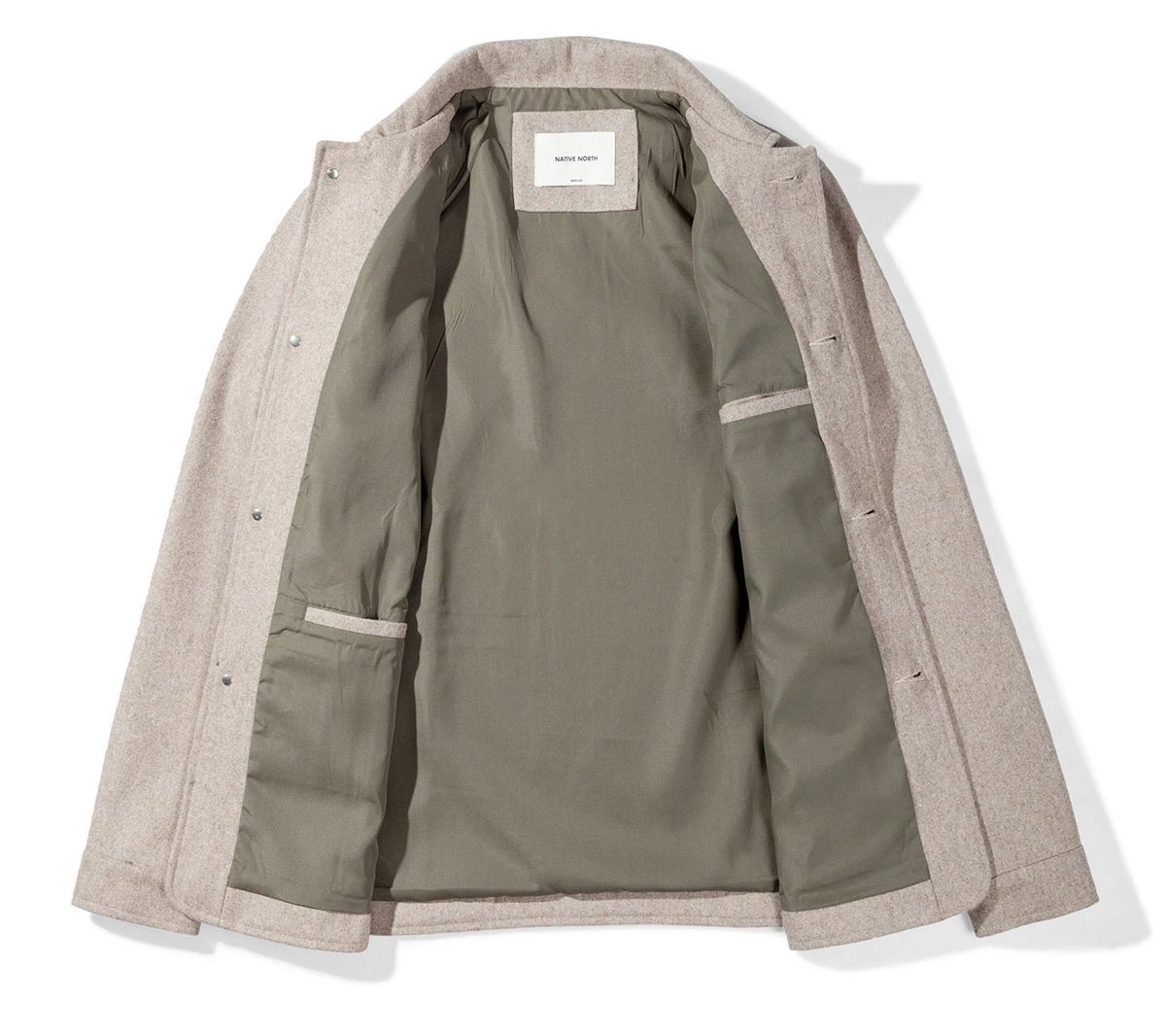 0250~MM14 Cotton and Wool Utility Jacket main image 1