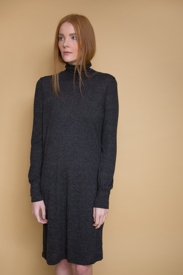 Just Female Icy Dress - Anthracite Just Female Icy Dress - Anthracite