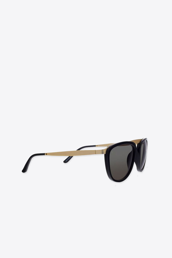 Men's Smoke x Mirrors Pusherman sunglasses in black/matte gold Men's Smoke x Mirrors Pusherman sunglasses in black/matte gold