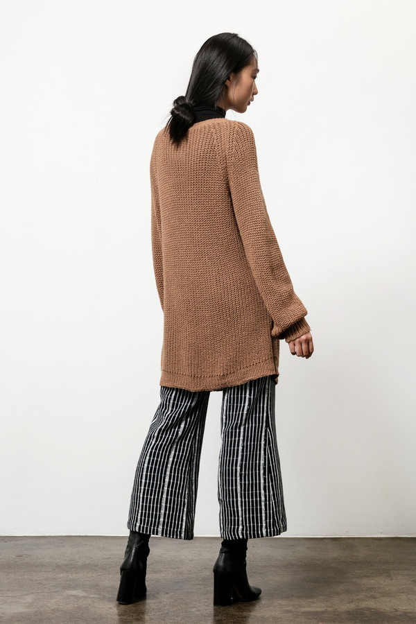 Osei-Duro Base Alpaca Pullover in Khaki Osei-Duro Base Alpaca Pullover in Khaki