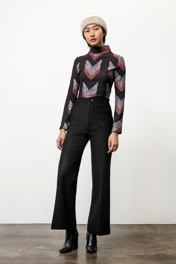 Osei-Duro Kendo Turtleneck in Chevrons Osei-Duro Kendo Turtleneck in Chevrons