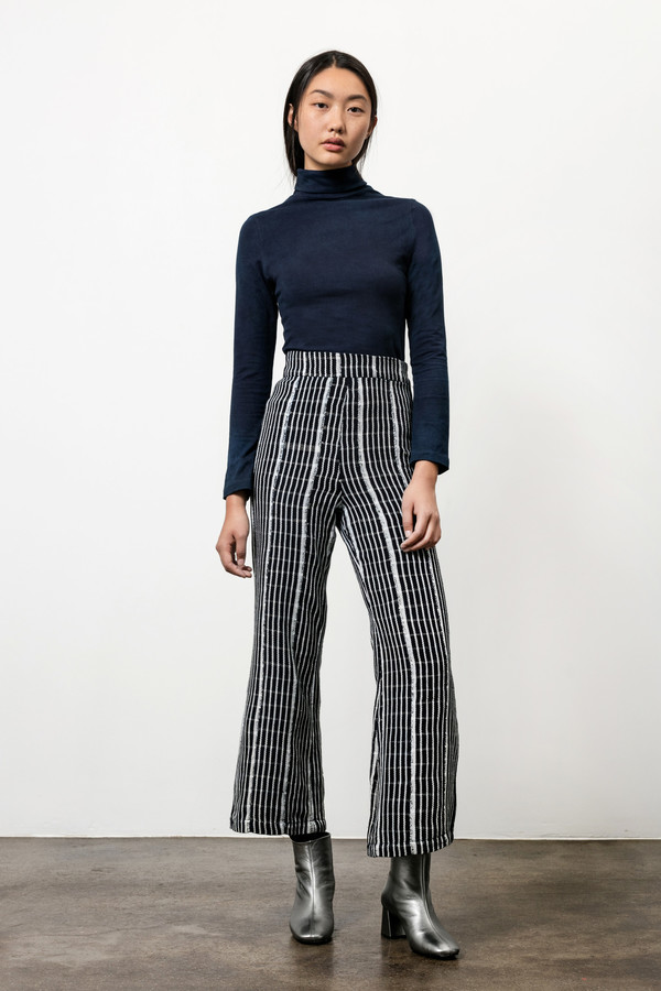 Osei-Duro Kendo Turtleneck in Natural Indigo Osei-Duro Kendo Turtleneck in Natural Indigo