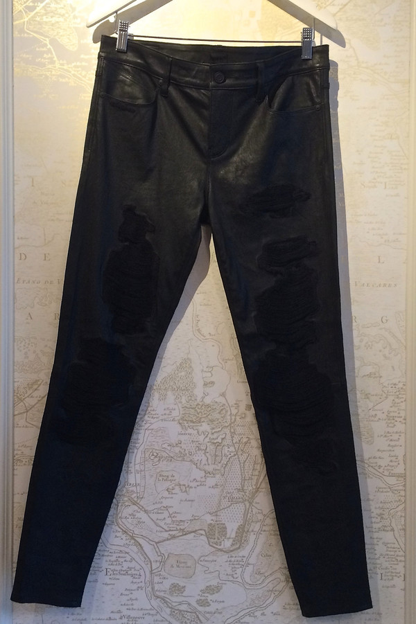 RtA 'Dorian' Destroyed Leather Pant RtA 'Dorian' Destroyed Leather Pant