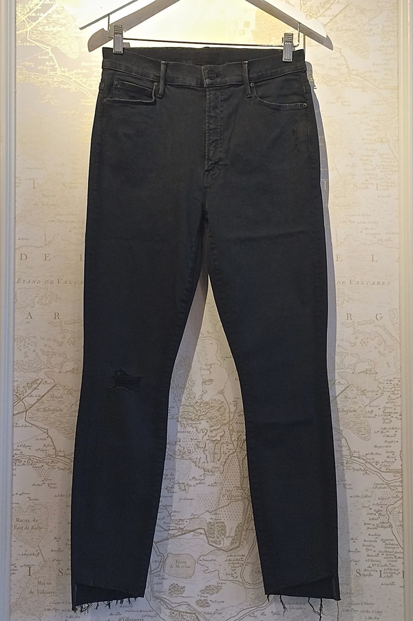 Mother Denim 'Stunner' Zip Ankle Step Fray Mother Denim 'Stunner' Zip Ankle Step Fray