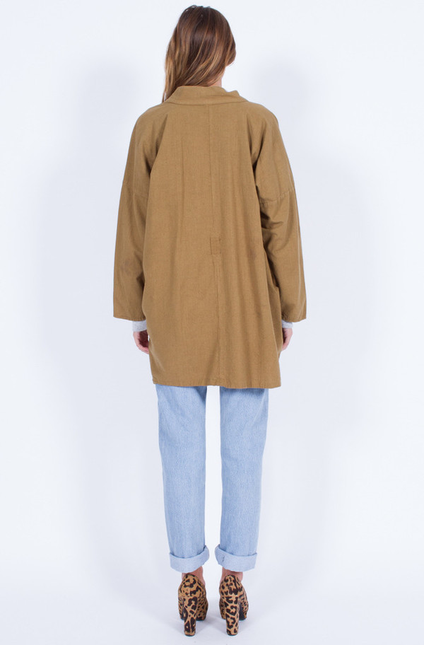 MUSTARD COTTON KIMONO (ONE SIZE) MUSTARD COTTON KIMONO (ONE SIZE)