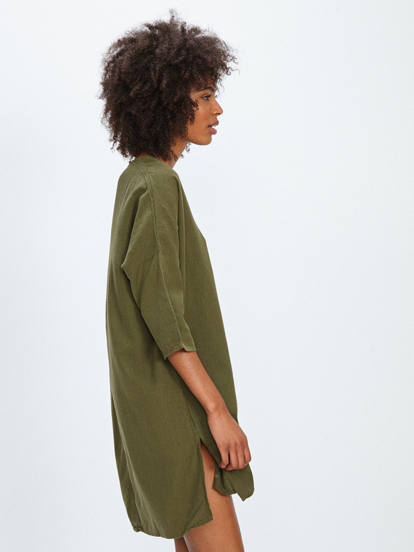 Ali Golden SILK NOIL KIMONO TUNIC Ali Golden SILK NOIL KIMONO TUNIC