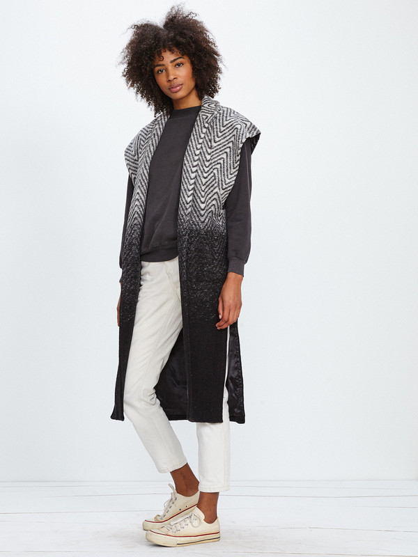 Kurt Lyle CARLA LONG VEST Kurt Lyle CARLA LONG VEST