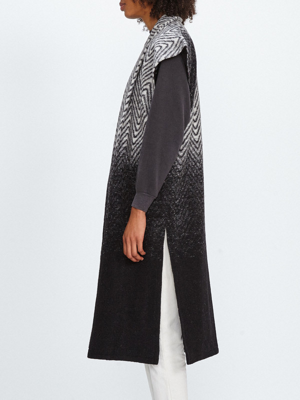 Kurt Lyle CARLA LONG VEST Kurt Lyle CARLA LONG VEST