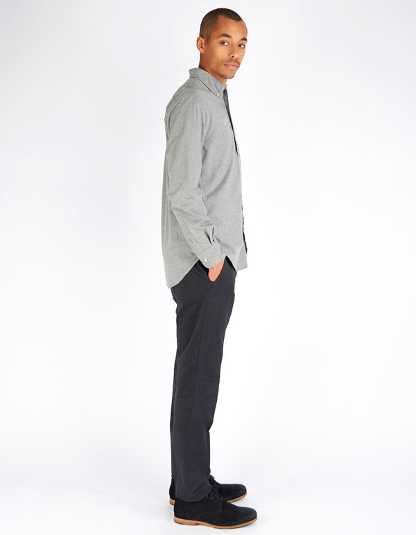 Gitman Vintage Button Down Grey Flannel Gitman Vintage Button Down Grey Flannel