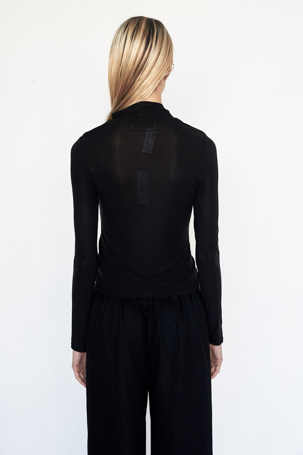 Shaina Mote Cupro Classic Turtleneck - Ink Shaina Mote Cupro Classic Turtleneck - Ink