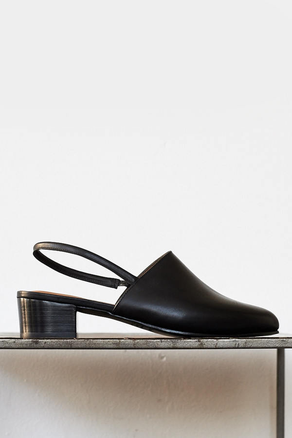 Anne Thomas Leather Williamsburg Heel Anne Thomas Leather Williamsburg Heel