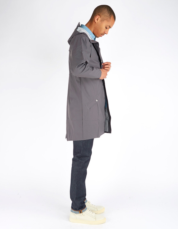 Men's Rains Long Jacket Men's Smoke Men's Rains Long Jacket Men's Smoke