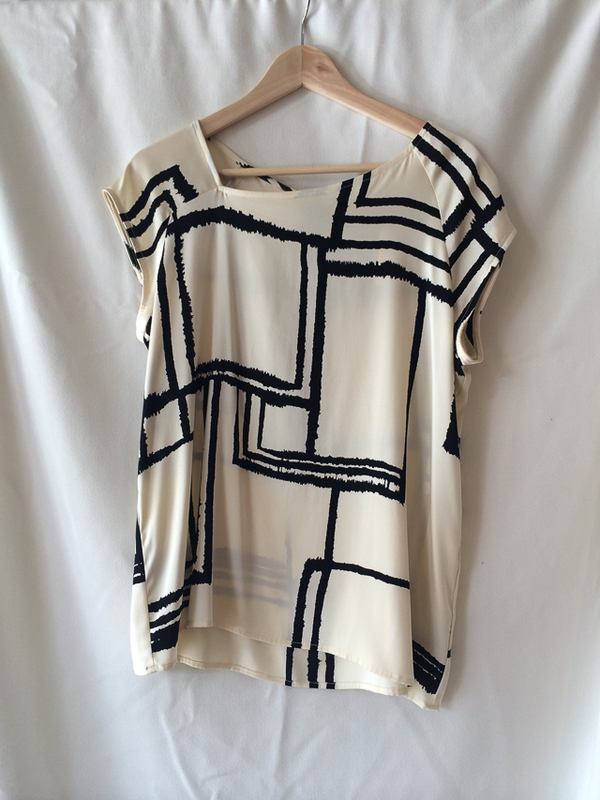 Tucker by Gaby Basora Silk Tee Tucker by Gaby Basora Silk Tee