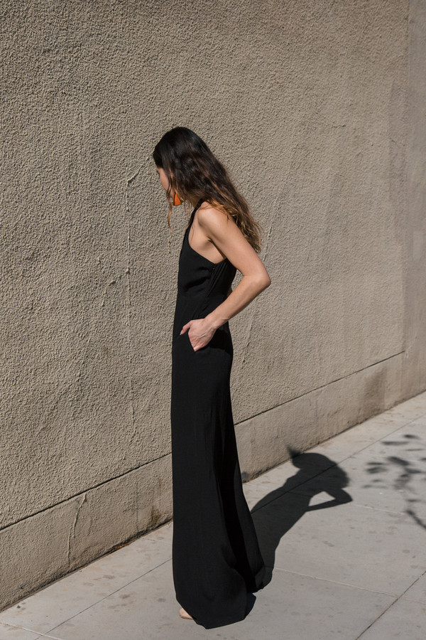 mara hoffman crepe cross front jumpsuit mara hoffman crepe cross front jumpsuit