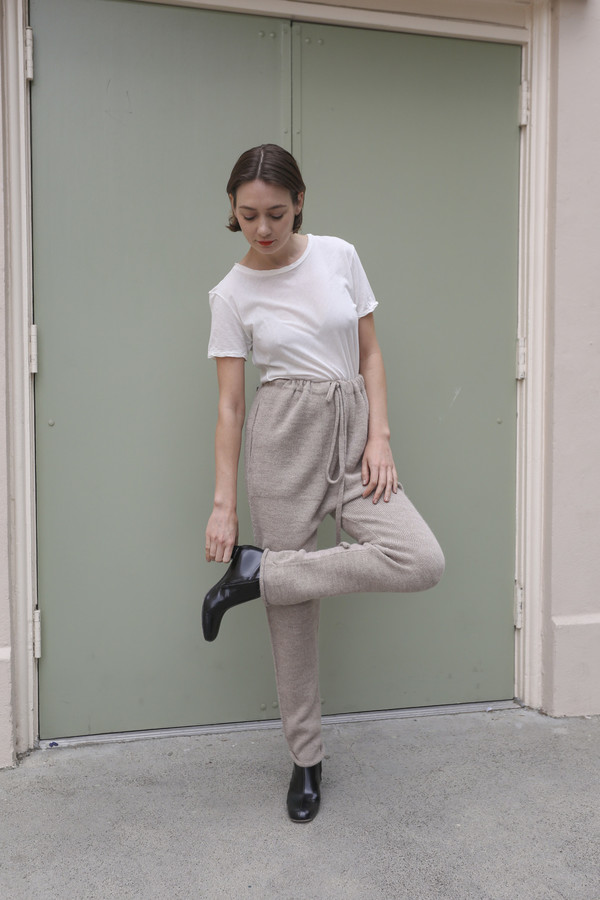 Lauren Manoogian Arch Pants in Oatmeal Lauren Manoogian Arch Pants in Oatmeal