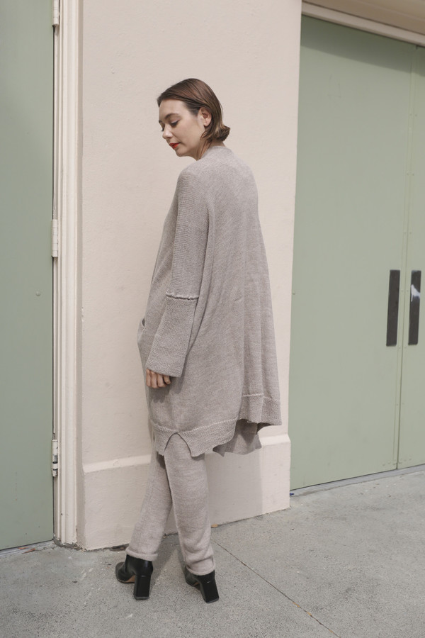 Lauren Manoogian Wide Cardigan in Oatmeal Lauren Manoogian Wide Cardigan in Oatmeal