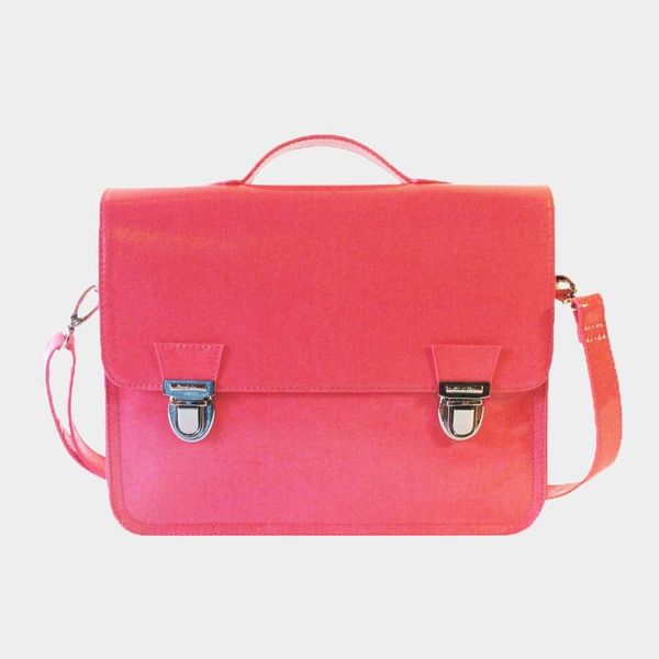 Miniseri Medium Glossy Pink School Bag - Dodo Les Bobos Miniseri Medium Glossy Pink School Bag - Dodo Les Bobos