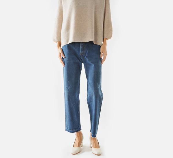 Oyuna Knitted Beige Pullover by Oyuna Oyuna Knitted Beige Pullover by Oyuna