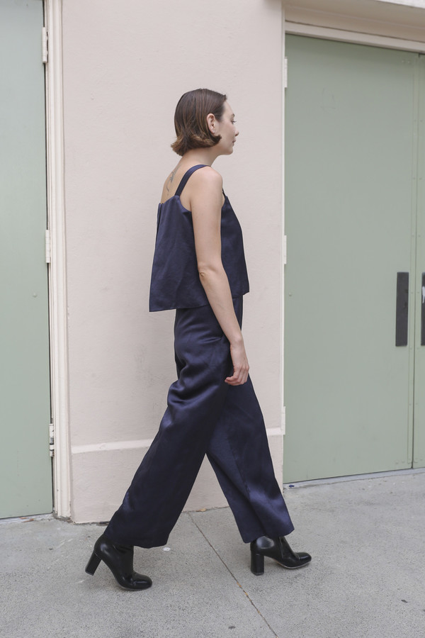 Nikki Chasin Suso Jumpsuit in Navy Nikki Chasin Suso Jumpsuit in Navy