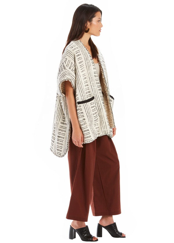 Lemlem Kal Poncho Coat Lemlem Kal Poncho Coat