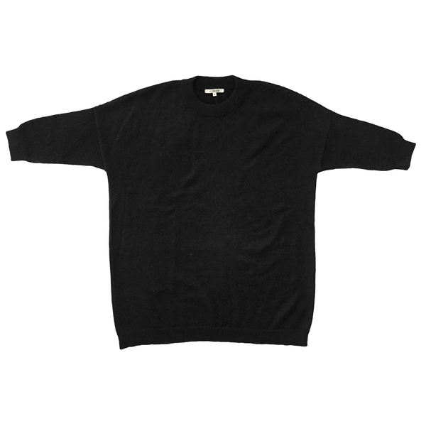 KIMONO PULLOVER SWEATER - BLACK KIMONO PULLOVER SWEATER - BLACK