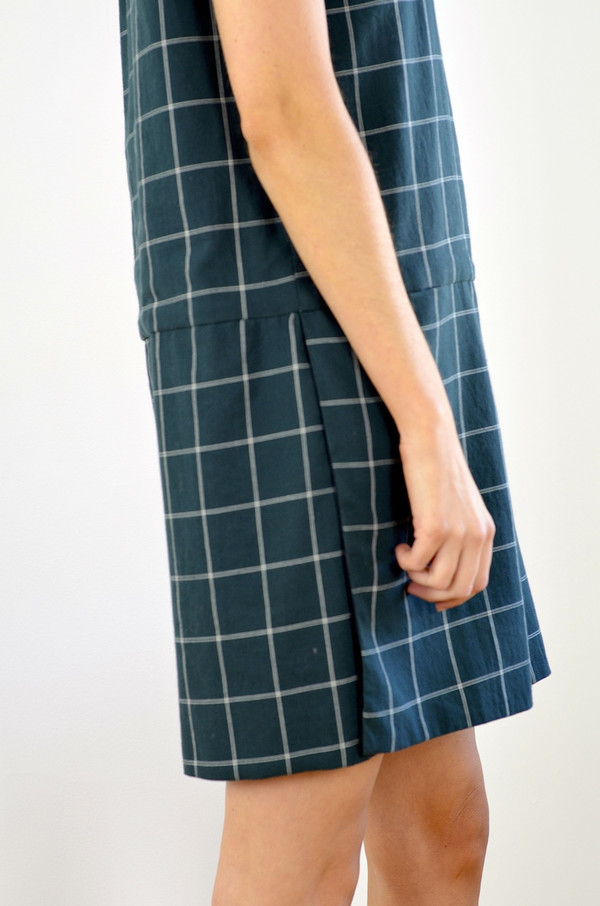 Margaux Lonnberg Mila Checks Dress Green Margaux Lonnberg Mila Checks Dress Green