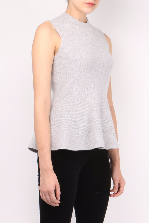 Veronica Beard Billie Peplum Sweater Veronica Beard Billie Peplum Sweater