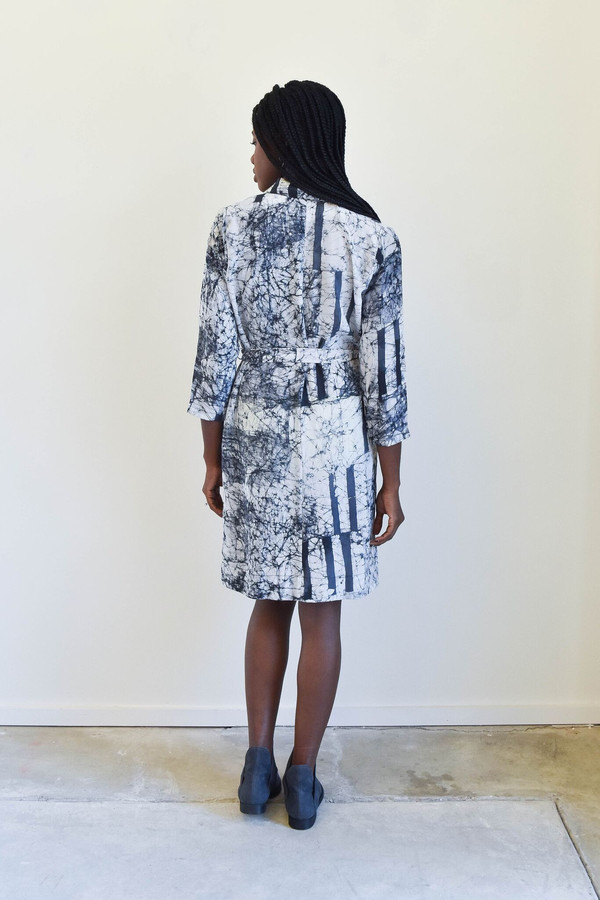 Osei-Duro Osei Duro Corium Dress in Broken Barcode Osei-Duro Osei Duro Corium Dress in Broken Barcode
