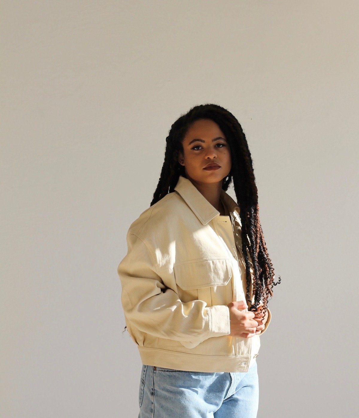 Descendant Cropped Utility Jacket 