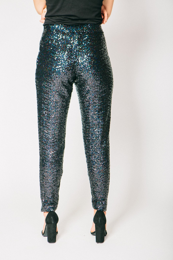 Any Old Iron Black Sequined Trousers Any Old Iron Black Sequined Trousers