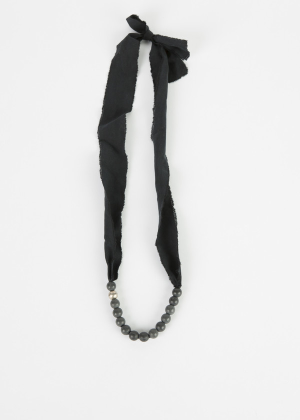 Hannes Roether Single Strand Beton Necklace Hannes Roether Single Strand Beton Necklace