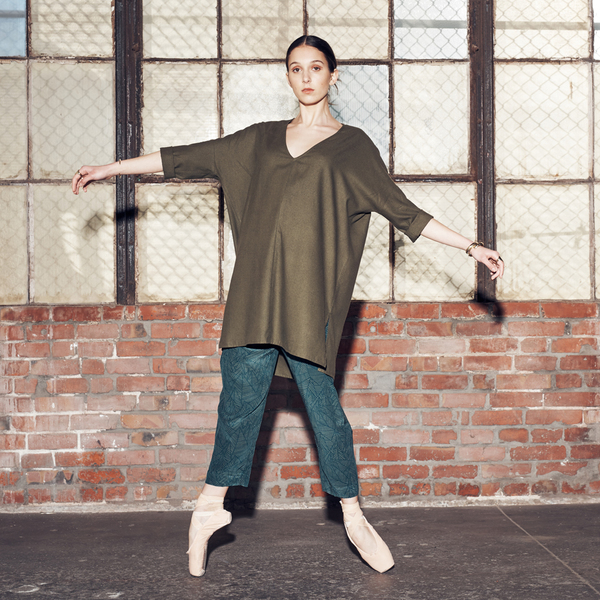 Ali Golden Olive Kimono Ali Golden Olive Kimono