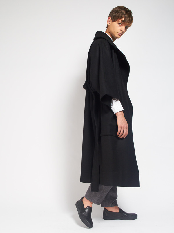 Men's Henrik Vibskov Cape Coat Men's Henrik Vibskov Cape Coat