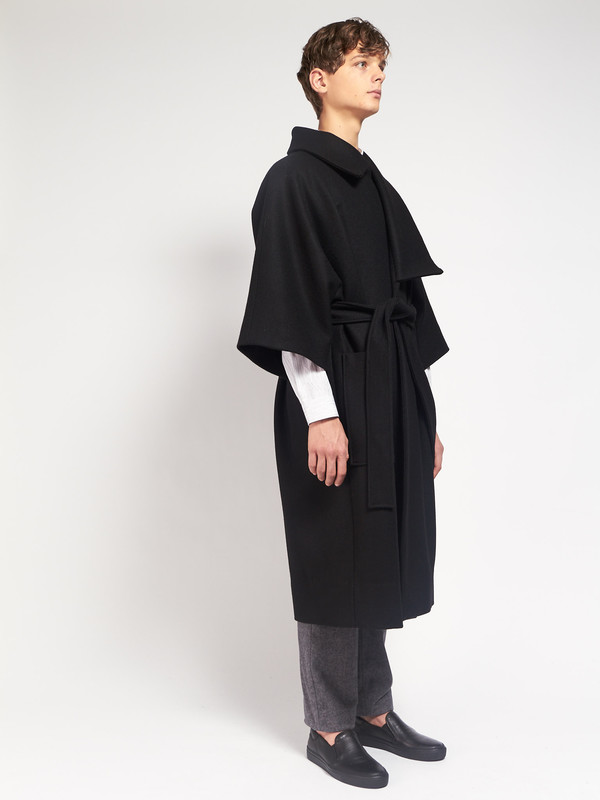 Men's Henrik Vibskov Cape Coat Men's Henrik Vibskov Cape Coat