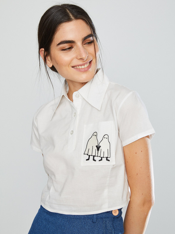 Samantha Pleet Haunted Shirt Samantha Pleet Haunted Shirt