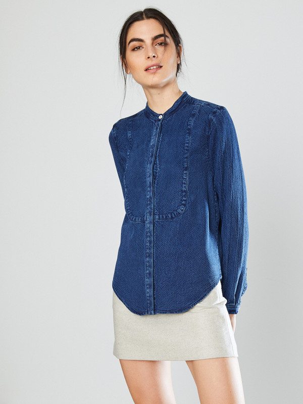 YMC Indigo Buttondown Shirt YMC Indigo Buttondown Shirt