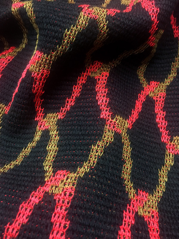 Men's Reality Studio Net Plaid Scarf Black Men's Reality Studio Net Plaid Scarf Black