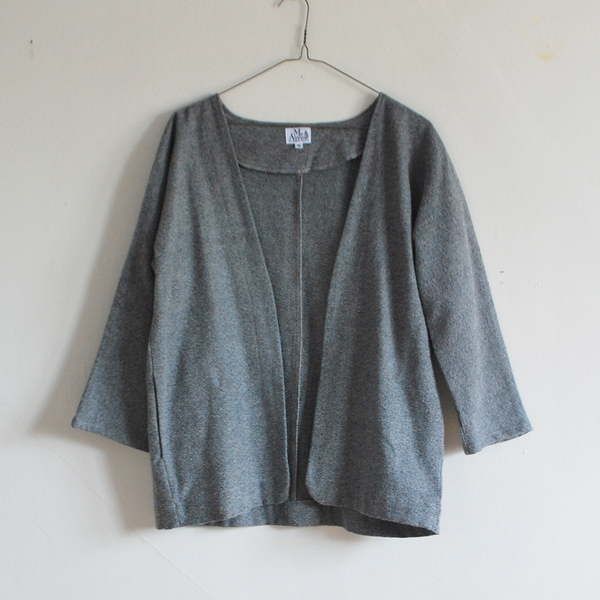Me & Arrow Cardi Jacket - Fuzzy Heather Grey Me & Arrow Cardi Jacket - Fuzzy Heather Grey