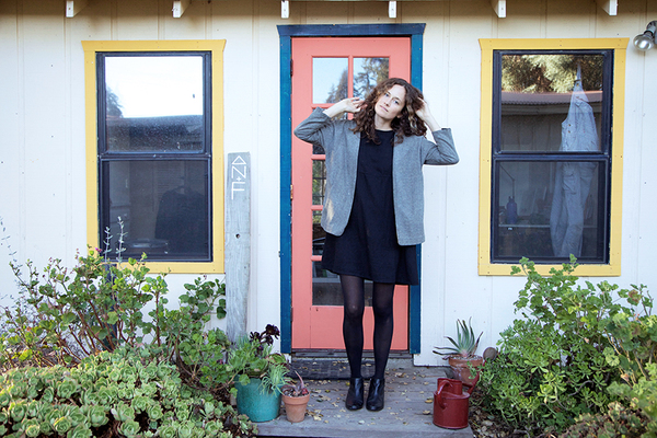 Me & Arrow Cardi Jacket - Fuzzy Heather Grey Me & Arrow Cardi Jacket - Fuzzy Heather Grey