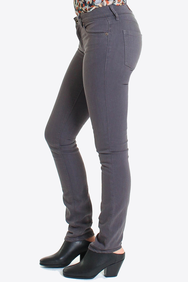 Raleigh Denim Workshop Surry mid rise skinny in dark grey Raleigh Denim Workshop Surry mid rise skinny in dark grey