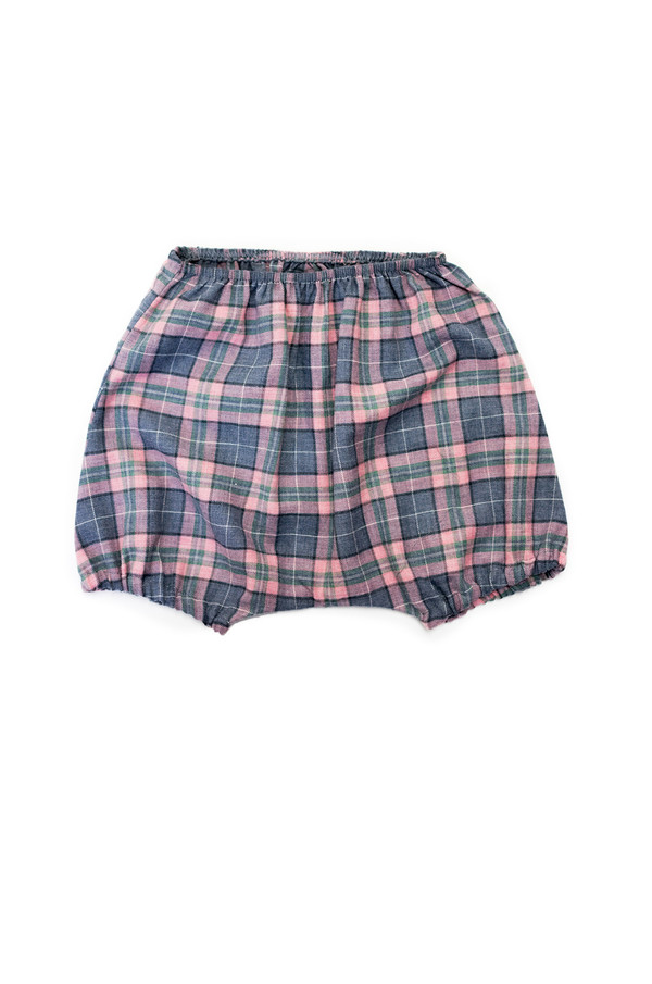 Kid's Boy+Girl Poppy Bloomer - Pink/Green Kid's Boy+Girl Poppy Bloomer - Pink/Green