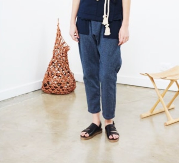 Atelier Delphine. Lounge Pants. Ocean Atelier Delphine. Lounge Pants. Ocean